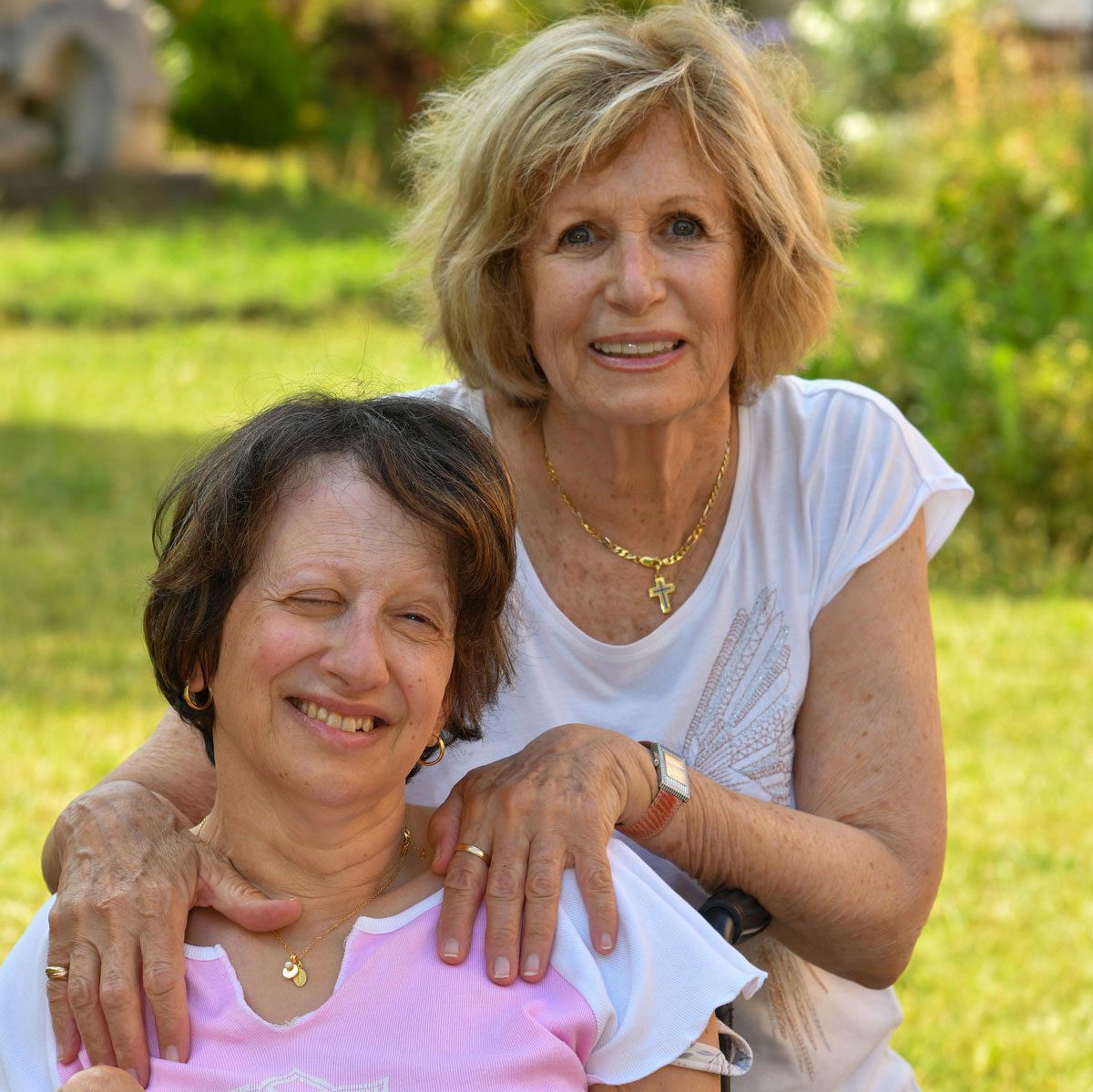 Portrait d'une mère et de sa fille