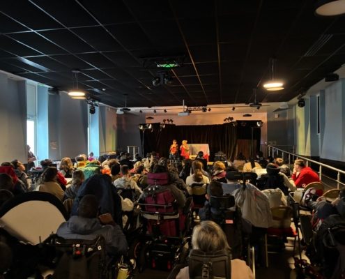 théâtre, handicap, paris 15, polyhandicap, fondation saint jean de dieu, centre lecourbe